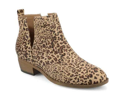 Journee Collection Journee Rimi Split Side Bootie In Multi