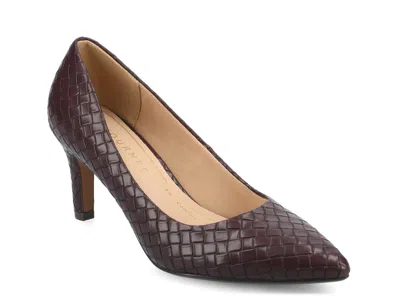 JOURNEE COLLECTION JOURNEE COLLECTION WIDE WIDTH SCYLEE PUMP