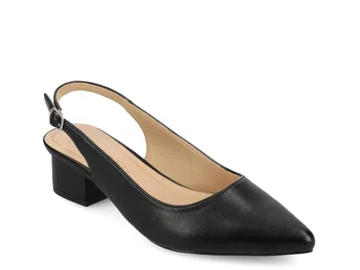 Journee Collection Wide Width Sylvia Pump In Blue