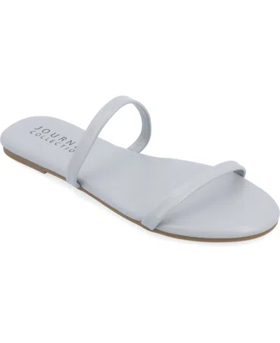 JOURNEE COLLECTION WOMEN'S ADYRAE FLAT SANDALS