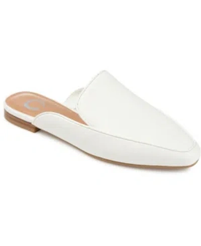 JOURNEE COLLECTION WOMEN'S AKZA SLIP ON MULES