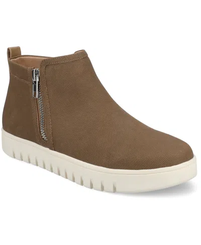 JOURNEE COLLECTION WOMEN'S ALITA COMFORT ANKLE SNEAKER BOOTIES