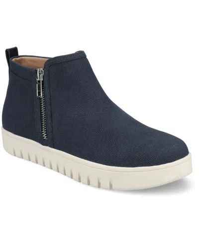 JOURNEE COLLECTION WOMEN'S ALITA COMFORT ANKLE SNEAKER BOOTIES