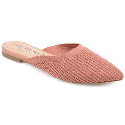 Journee Collection Women's Aniee Mule Flats In Pink