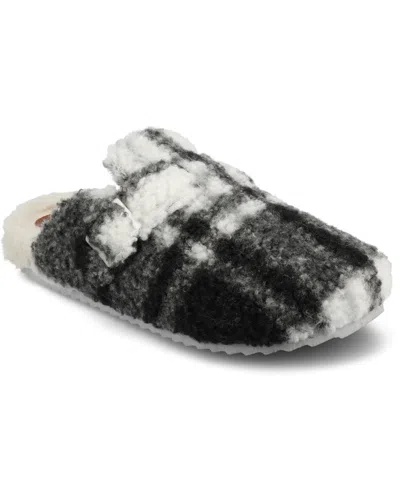 Journee Collection Women's Ardenn Slip On Clogs In Plaid