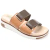 Journee Collection Women's Ashanti Sandal In Grey