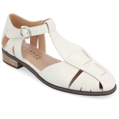 Journee Collection Collection Women's Azzaria Flats In Bone