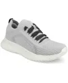 Journee Collection Women's Brena Lace Up Sneakers In Gray