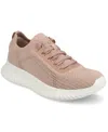 Journee Collection Women's Brena Lace Up Sneakers In Mauve