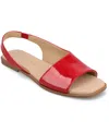 Journee Collection Brinsley Slingback Sandal In Red Patent