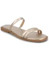 Journee Collection Brisa Slide Sandal In Champagne