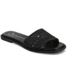 Journee Collection Brodie Slide Sandal In Black
