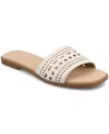 Journee Collection Brodie Slide Sandal In Bone