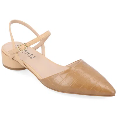 Journee Collection Women's Brynn Pumps In Brown