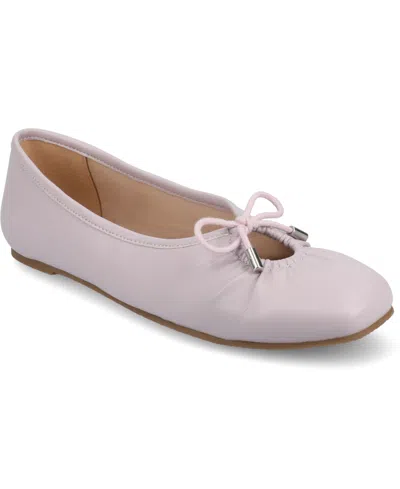 JOURNEE COLLECTION WOMEN'S CALLEE KEYHOLE BALLET FLATS