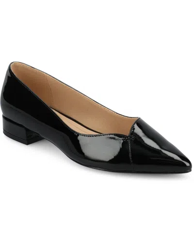 JOURNEE COLLECTION WOMEN'S CARMIN POINTED TOE FLATS