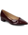 Journee Collection Women's Carmin Slip On Pointed Toe Dress Flats In Burgundy