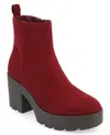 Journee Collection Cassidy Bootie In Red