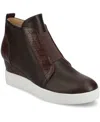 JOURNEE COLLECTION WOMEN'S CLARA INSIDE ZIP WEDGE SNEAKERS