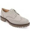 Journee Collection Claudiya Oxford In Gray