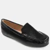 Journee Collection Women's Comfort Wide Width Halsey Loafer In Black