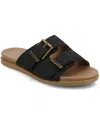 Journee Collection Cosette Buckle Slide Sandal In Black