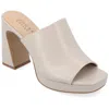 Journee Collection Collection Women's Ezzlynn Sandals In Gray