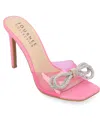 Journee Collection Women's Fenella Lucite Stilettos In Pink