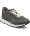 Journee Collection Journee Women's Flow Casual Sneakers In Gray