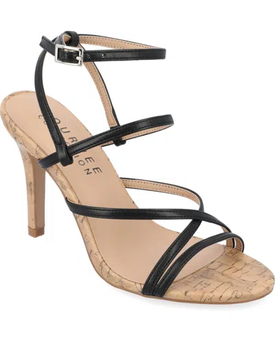JOURNEE COLLECTION WOMEN'S FYLISSA STRAPPY SANDALS