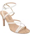 Journee Collection Women's Fylissa Strappy Sandals In Off White
