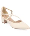 Journee Collection Collection Women's Galvinn Pumps In Bone