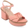 Journee Collection Collection Women's Garner Sandals In Pink