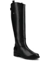 Journee Collection Women's Gema Round Toe Riding Boots In Black