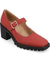 Journee Collection Collection Women's Tru Comfort Foam Gladys Pumps In Red