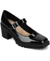 Journee Collection Women's Gladys Square Toe Mary Jane Pumps