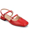 Journee Collection Journee Womens Gretchenn Wide Width Flats In Red