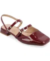 Journee Collection Collection Women's Tru Comfort Foam Gretchenn Flats In Wine