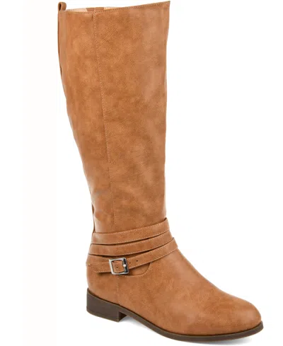 JOURNEE COLLECTION WOMEN'S IVIE KNEE HIGH RIDING BOOTS