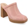 Journee Collection Izara Platform Mule In Multi