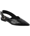 Journee Collection Jacqueline Slingback Flat In Black