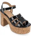 Journee Collection Collection Women's Tru Comfort Foam Jania Sandals In Black