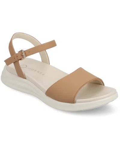 JOURNEE COLLECTION WOMEN'S JAYLEE COMFORT FOOTBED SANDALS