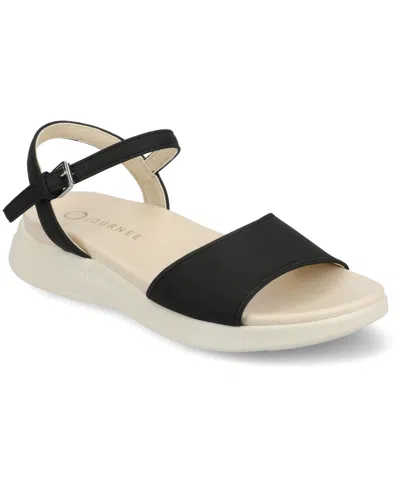 JOURNEE COLLECTION WOMEN'S JAYLEE COMFORT FOOTBED SANDALS