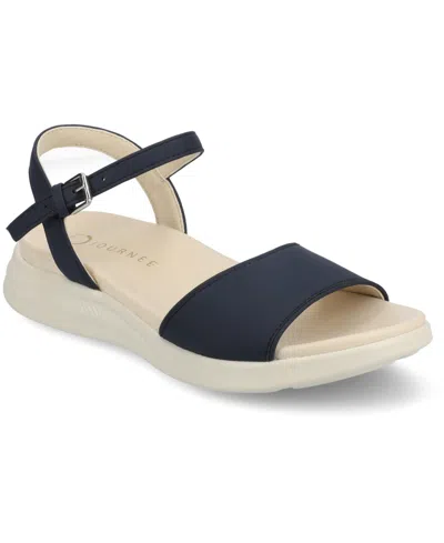 JOURNEE COLLECTION WOMEN'S JAYLEE COMFORT FOOTBED SANDALS