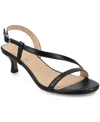 Journee Collection Jemry Kitten Heel Sandal In Black