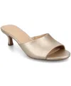 Journee Collection Women's Jeylah Kitten Heel Dress Sandals In Champagne