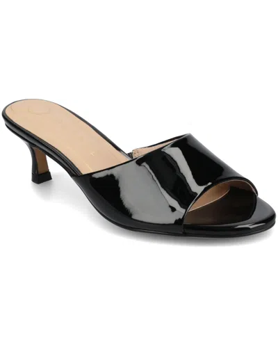 JOURNEE COLLECTION WOMEN'S JEYLAH KITTEN HEEL DRESS SANDALS