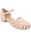 Journee Collection Collection Women's Joannah Flats In Blush