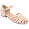 Journee Collection Joannah Flat In Gold